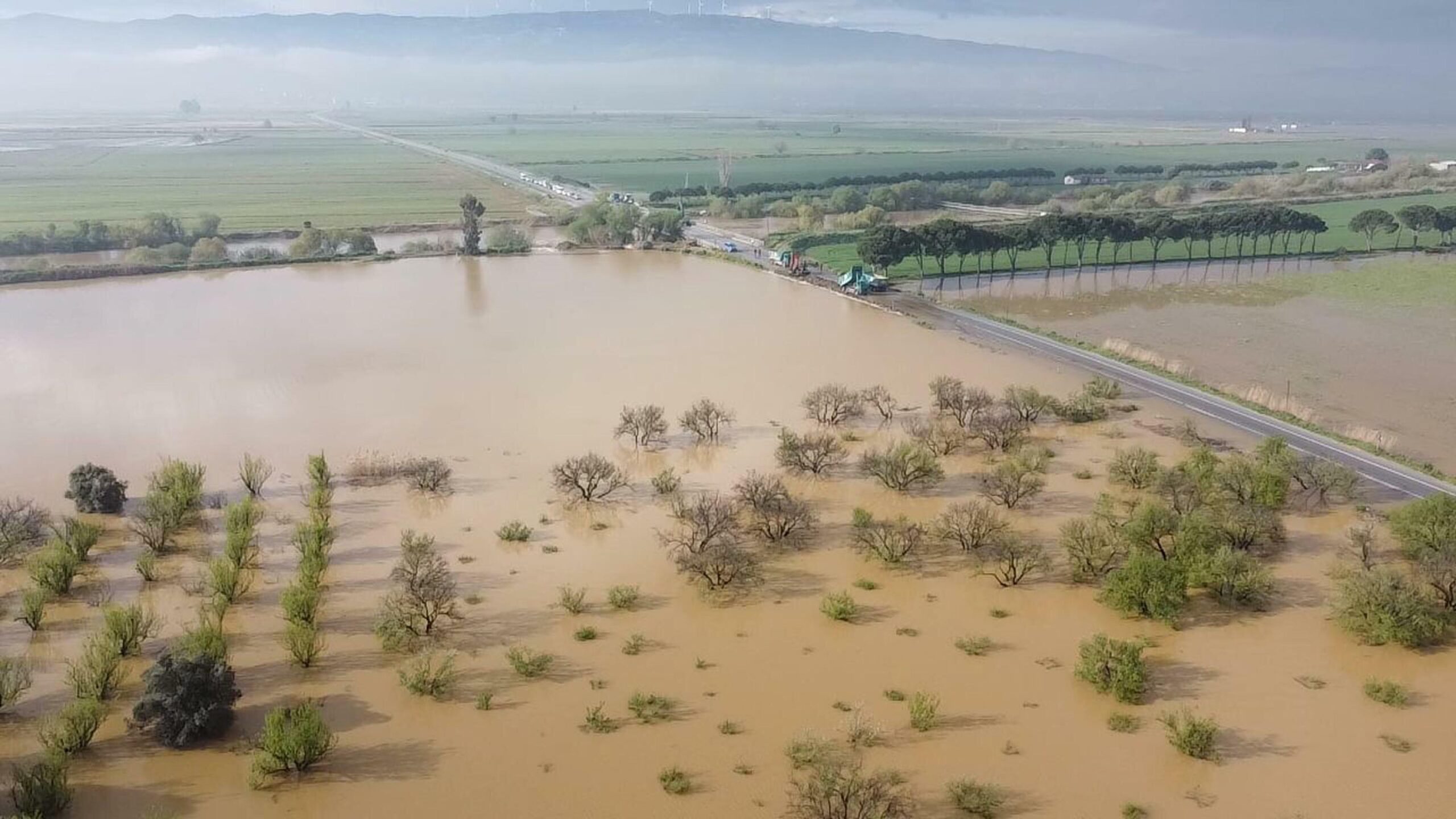 AYDIN ve çevre illerde etkili olan sağanak yağışlar, Büyük Menderes