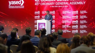Uluslararası Yatırımcılar Derneği’nin (YASED) İstanbul’da gerçekleştirilen 45. Olağan Genel Kurulu’na