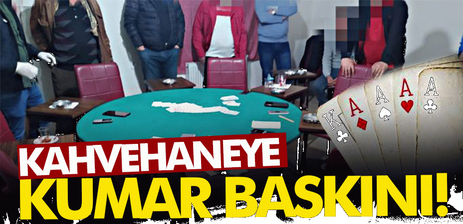 Körfez’de Kahvehaneye Kumar Baskını: 4 Kişiye Ceza, Paraya El Konuldu