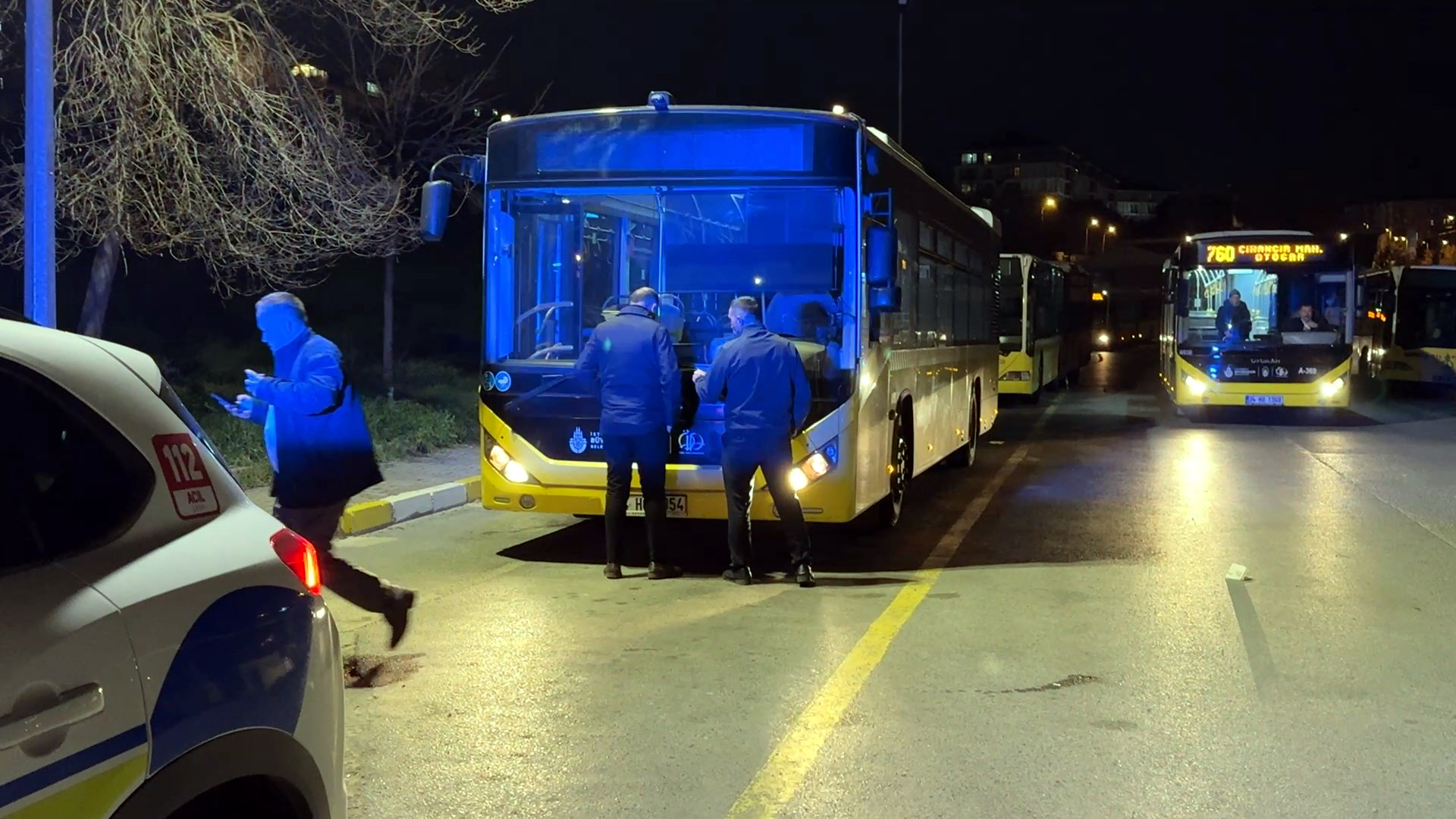 İstanbul’da Esenler-Avcılar seferini yapan özel halk otobüsü şoförü, güzergahı karıştırıp