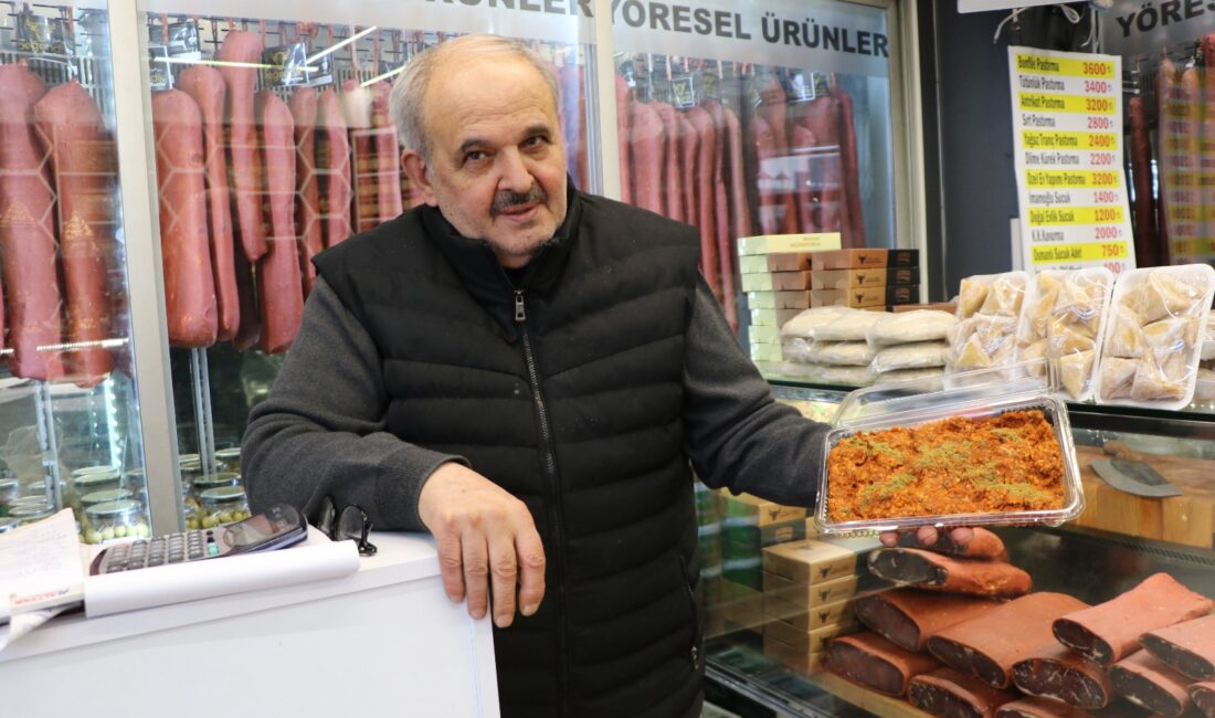 Kayseri’nin geleneksel lezzetleri arasında yer alan ve sadece Ramazan ayına