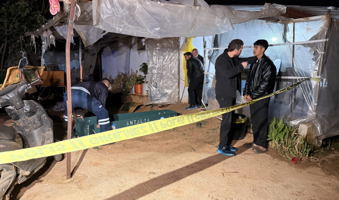 Antalya’nın Kepez ilçesinde, Suriye uyruklu 25 yaşındaki sera işçisi Vahda