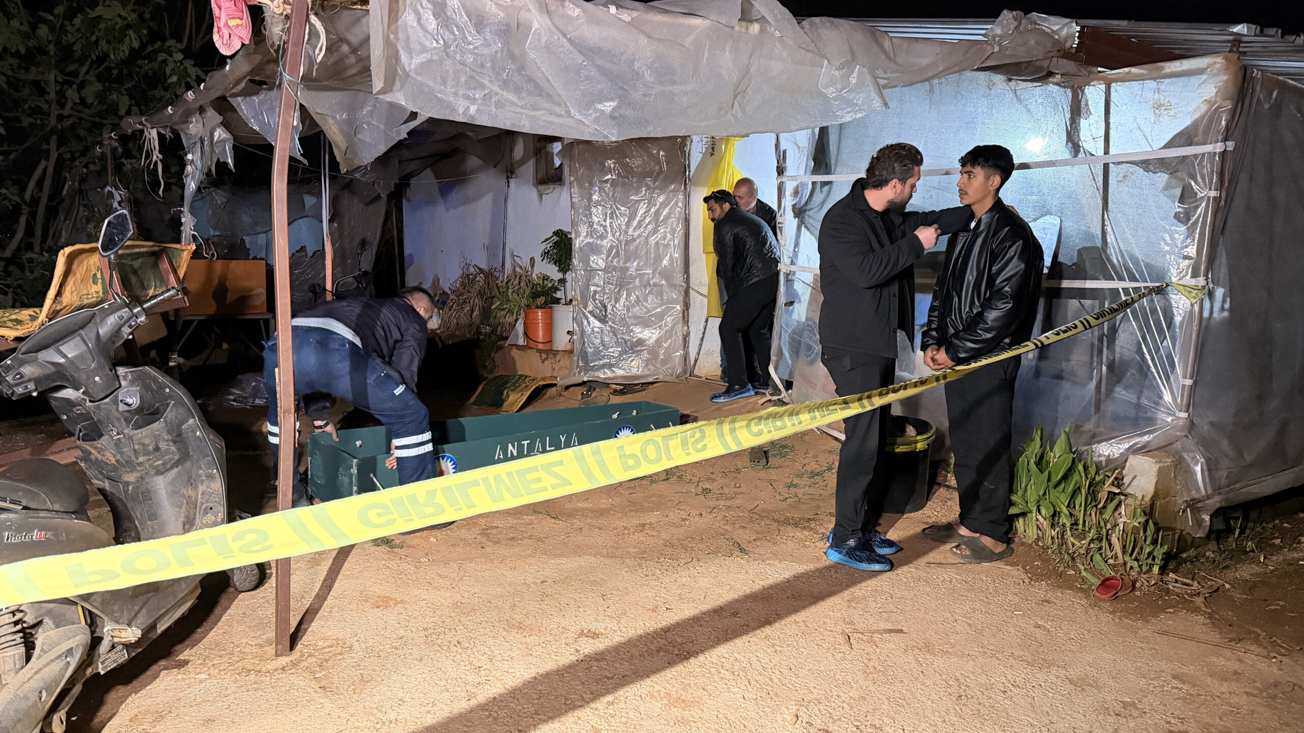 Antalya’nın Kepez ilçesinde, Suriye uyruklu 25 yaşındaki sera işçisi Vahda