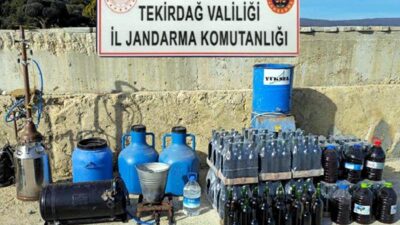 Tekirdağ’ın Şarköy ilçesinde jandarma ekiplerinin bir çiftlik evine düzenlediği operasyonda;