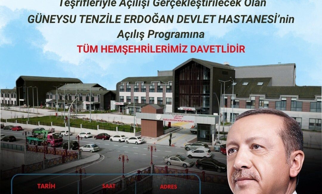 Rize Valisi İhsan Selim Baydaş, Cumhurbaşkanı Recep Tayyip Erdoğan’ın katılımıyla