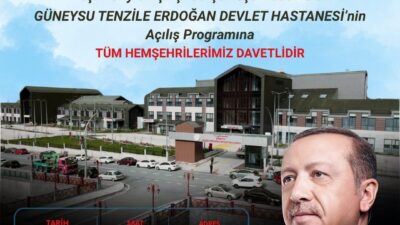 Rize Valisi İhsan Selim Baydaş, Cumhurbaşkanı Recep Tayyip Erdoğan’ın katılımıyla