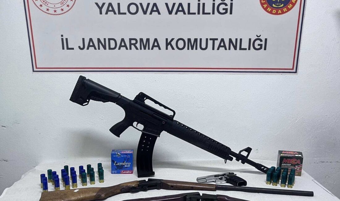 Yalova İl Jandarma Komutanlığı, Altınova ilçesinde gerçekleştirdiği başarılı operasyonla çok