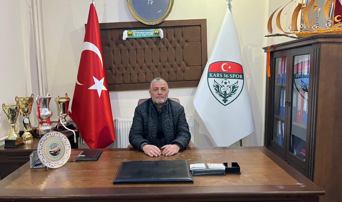 Kars futbolunun önemli temsilcilerinden Kars 36 Spor’da sürpriz bir gelişme