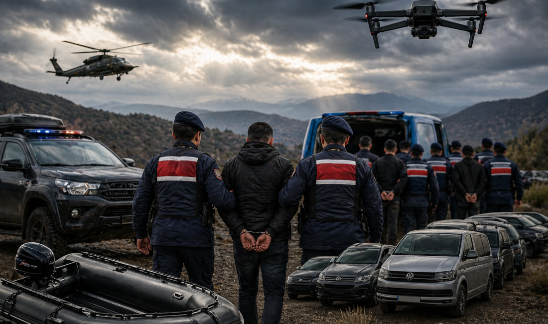 İçişleri Bakanlığı, 24 ilde eş zamanlı olarak gerçekleştirilen operasyonlarda 132