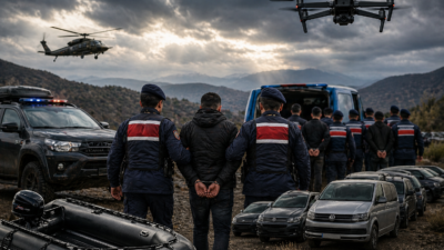 İçişleri Bakanlığı, 24 ilde eş zamanlı olarak gerçekleştirilen operasyonlarda 132