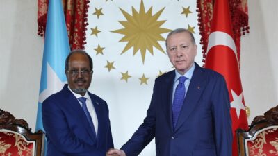 Cumhurbaşkanı Recep Tayyip Erdoğan, Somali Cumhurbaşkanı Hasan Şeyh Mahmud ve