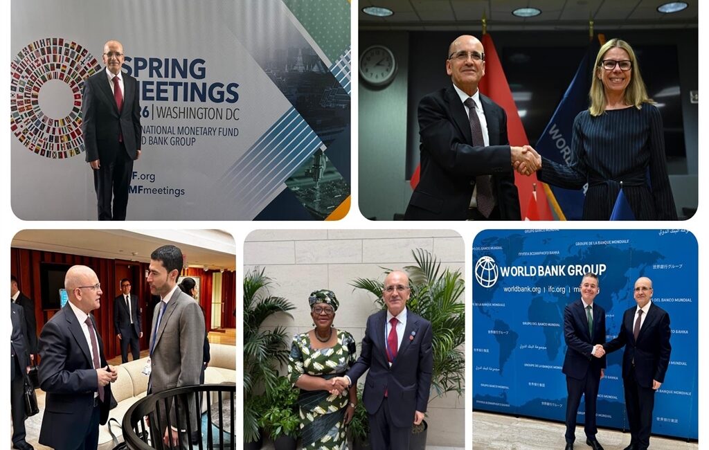 Hazine ve Maliye Bakanı Mehmet Şimşek, IMF-Dünya Bankası Bahar Toplantıları