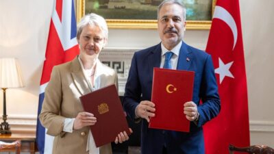 LONDRA / TEKHA Dışişleri Bakanı Hakan Fidan, Birleşik Krallık’a gerçekleştirdiği