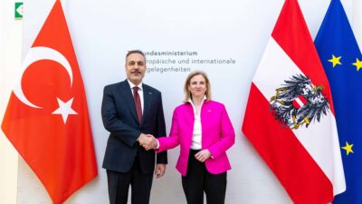 Dışişleri Bakanı Hakan Fidan, resmi temaslarda bulunmak üzere gittiği Avusturya’nın