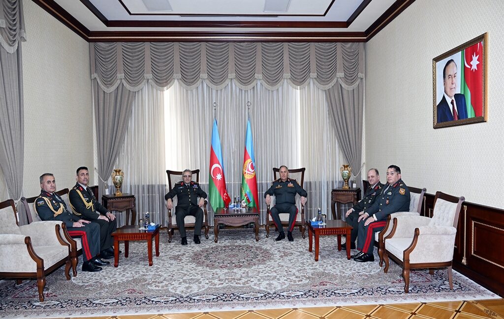 AZERBAYCAN / TEKHA Türk Kara Kuvvetleri Komutanı Orgeneral Metin Tokel,