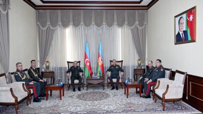 AZERBAYCAN / TEKHA Türk Kara Kuvvetleri Komutanı Orgeneral Metin Tokel,