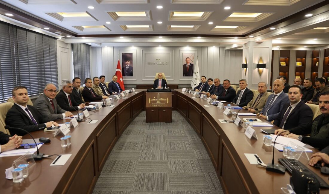 2026 yılı Iğdır Kuraklık İl Kriz Yönetimi Toplantısı, Iğdır Valisi