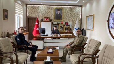 Kars’ın Arpaçay ilçesinde güvenlik ve asayiş konularının ele alındığı toplantı,