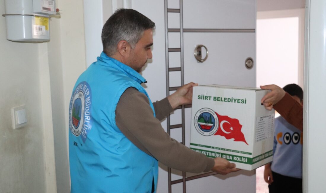 Siirt / TEKHA Siirt Belediyesi, çölyak ve fenilketonüri hastalarına yönelik