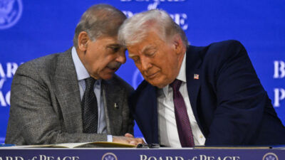 PAKİSTAN / TEKHA Pakistan Başbakanı Şahbaz Şerif, ABD Başkanı Donald