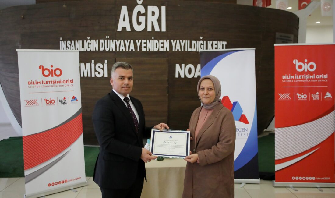 Ağrı Kültür ve Kongre Merkezinde Bilim Kafe Buluşmalarında “İklim Değişikliği”