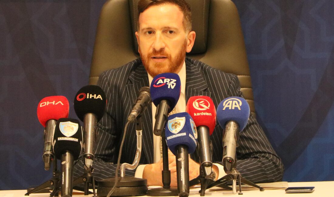 Erzurumspor FK Başkanı Ahmet Dal, 1’inci Lig’de elde edilen şampiyonluğun