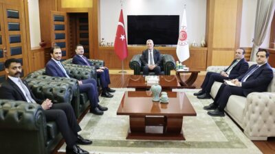 Ticaret Bakanı Ömer Bolat, Suudi Arabistan Krallığı’nın Ankara Büyükelçisi Fahad