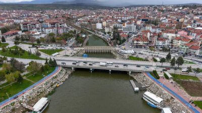 Türkiye’nin en büyük tatlı su gölü olan Beyşehir Gölü, yılbaşından