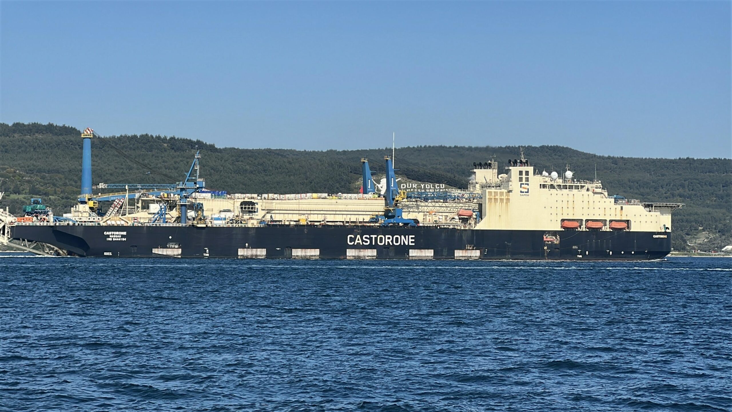 İspanya’dan Romanya’ya gitmek üzere yola çıkan 325 metre uzunluğundaki Bahama
