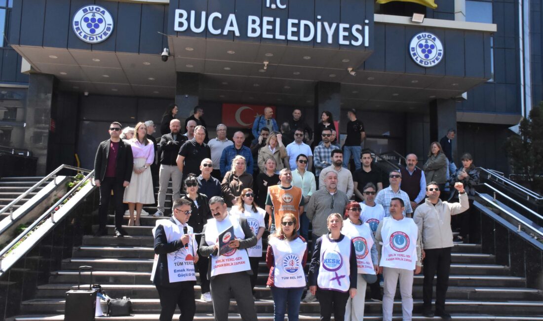 İzmir’in Buca ilçesinde belediye bünyesinde görev yapan memurlar, geriye dönük