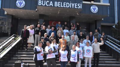 İzmir’in Buca ilçesinde belediye bünyesinde görev yapan memurlar, geriye dönük