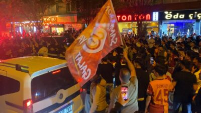 BURSA – Bursa’nın İnegöl ilçesinde, Galatasaray’ın Fenerbahçe karşısında elde ettiği