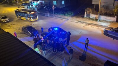 Bursa’nın İnegöl ilçesinde iki grup arasında çıkan tartışma, kısa sürede