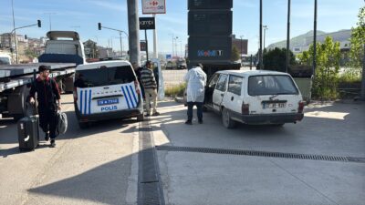 Karabük’te park halindeyken çalınan bir otomobil, polis ekiplerinin titiz çalışması