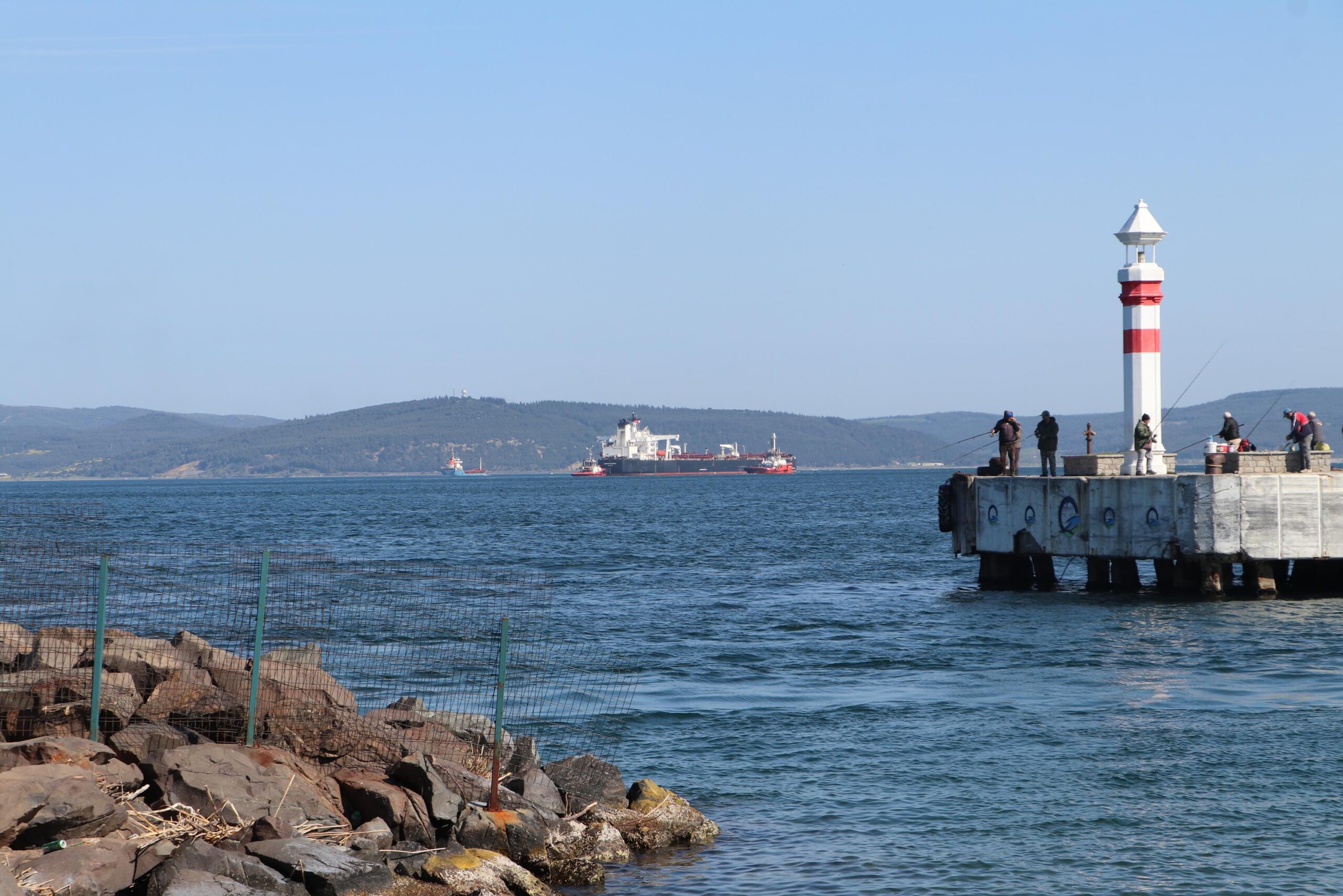 Çanakkale Boğazı’nda 274 metre uzunluğundaki ham petrol tankerinin makine arızası
