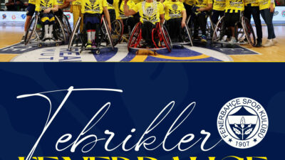 ANKARA / TEKHA Cumhurbaşkanı Recep Tayyip Erdoğan, tekerlekli sandalye basketbolunda