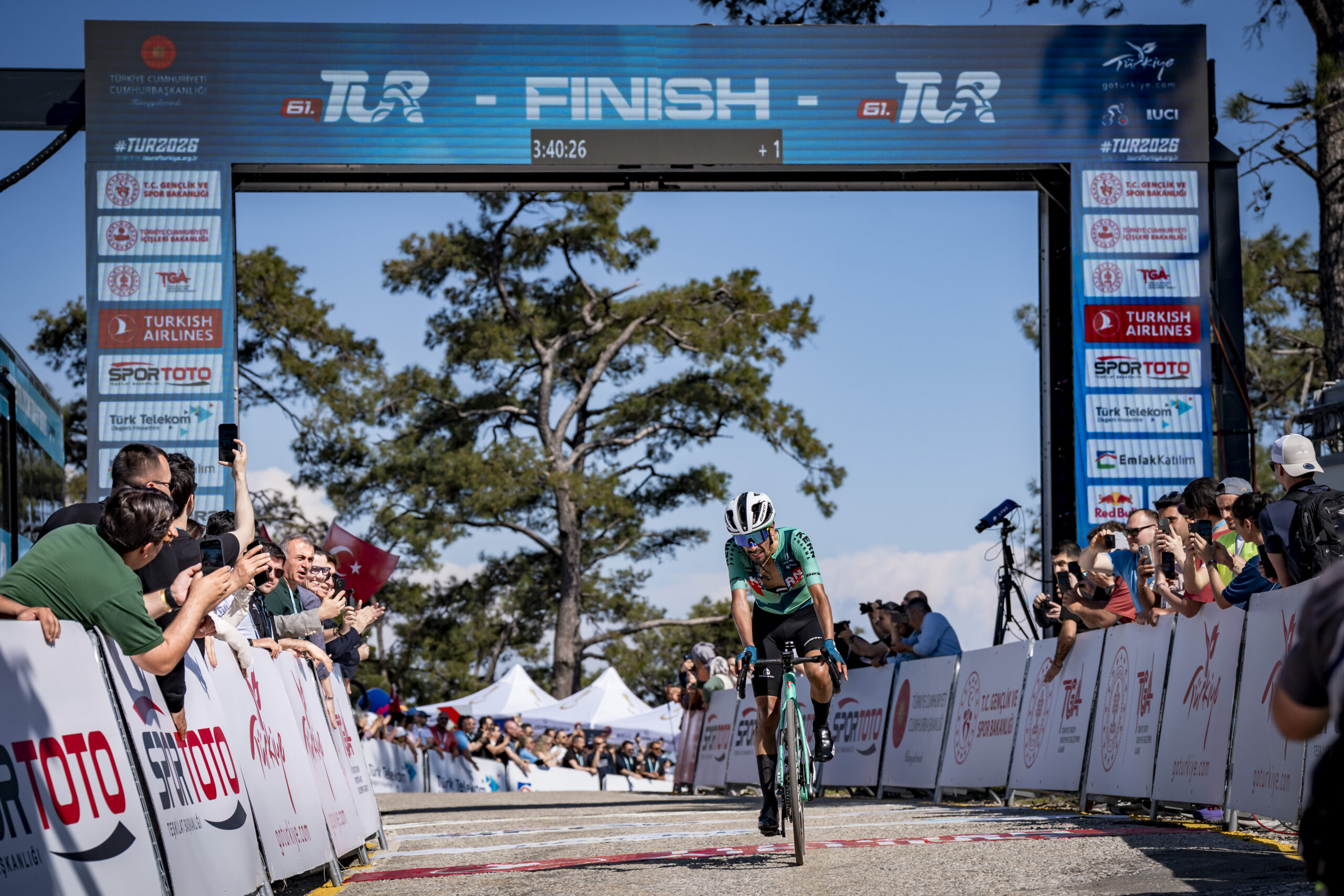 61’inci Cumhurbaşkanlığı Türkiye Bisiklet Turu’nun en zorlu bölümlerinden biri olan