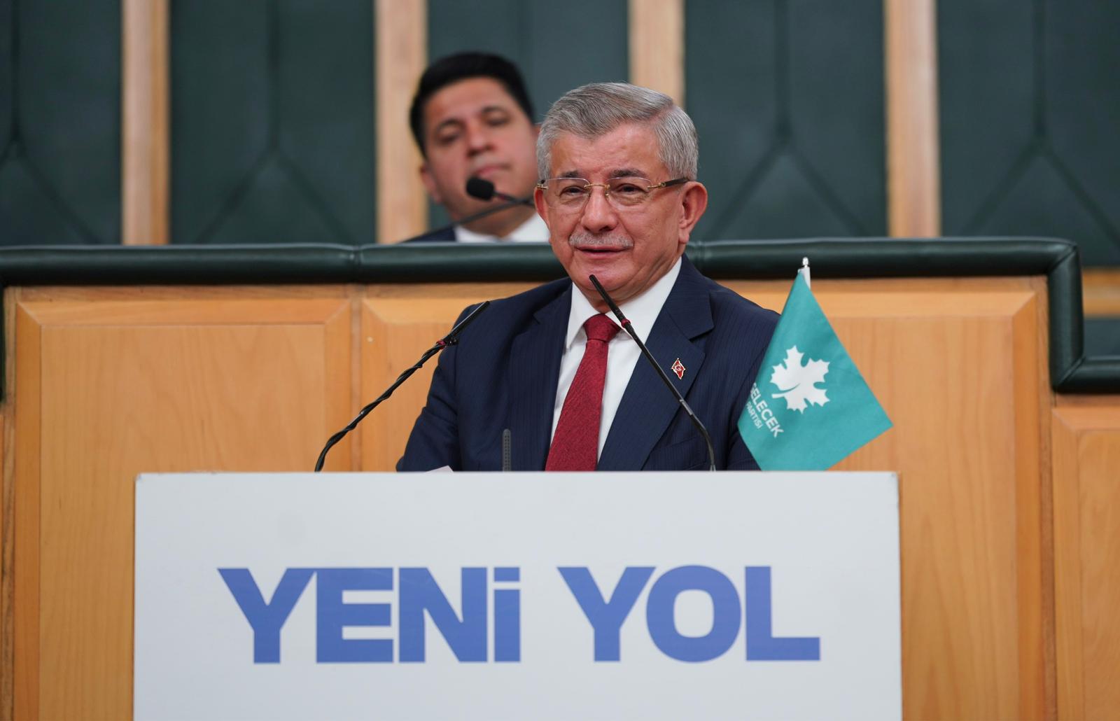 Gelecek Partisi Genel Başkanı Ahmet Davutoğlu, TBMM’de düzenlenen grup toplantısında