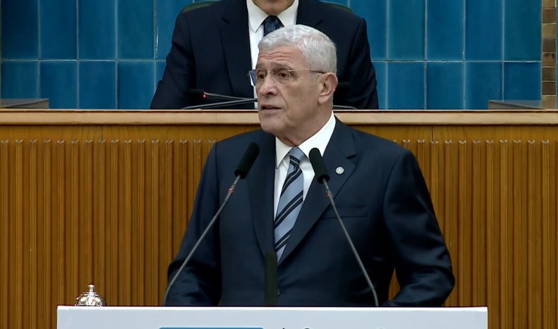 İYİ Parti Genel Başkanı Müsavat Dervişoğlu, TBMM’de düzenlenen grup toplantısında