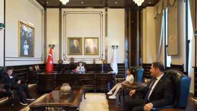 HATAY / TEKHA Hatay Valisi Mustafa Masatlı, 23 Nisan Ulusal