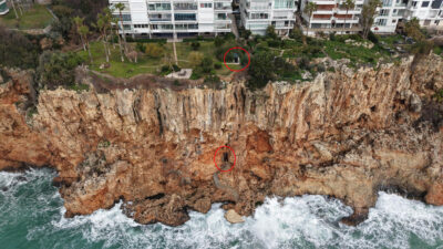 Antalya’da dünyada sadece ‘Tufa Kıyı Falezi’ özelliğiyle bilinen ve koruma