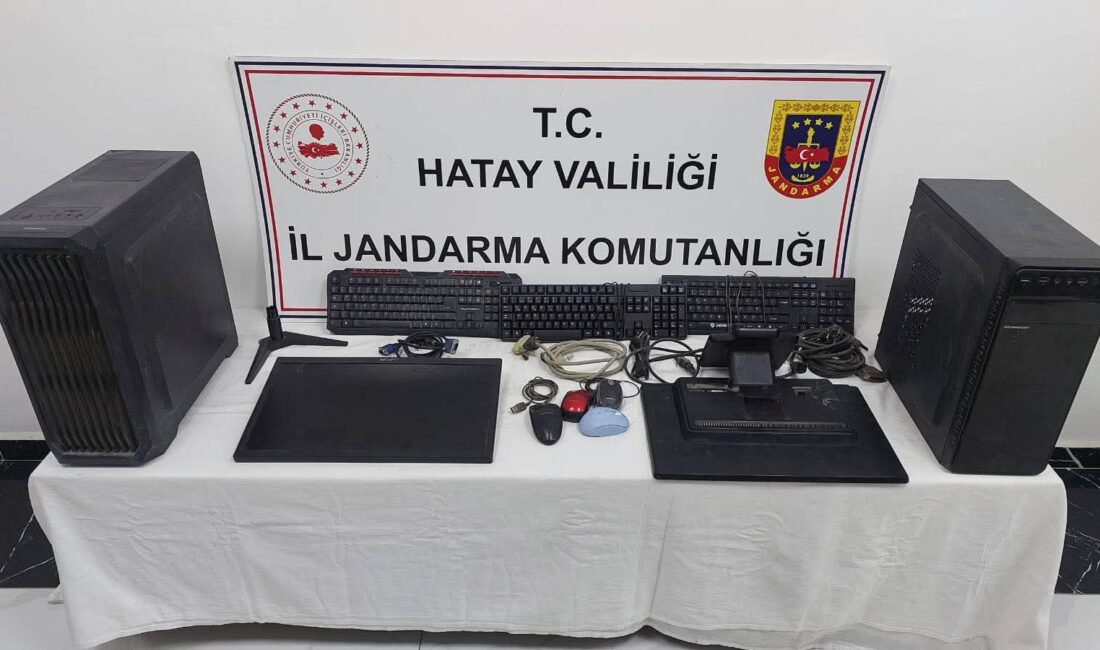 Kırıkhan ilçesinde bir iş yerinde meydana gelen hırsızlık olayı, jandarma