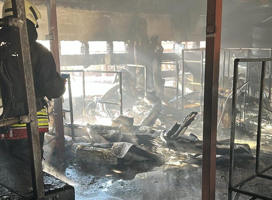 SAMSUN’un Tekkeköy ilçesinde bulunan bir halı fabrikasında sabah saatlerinde çıkan