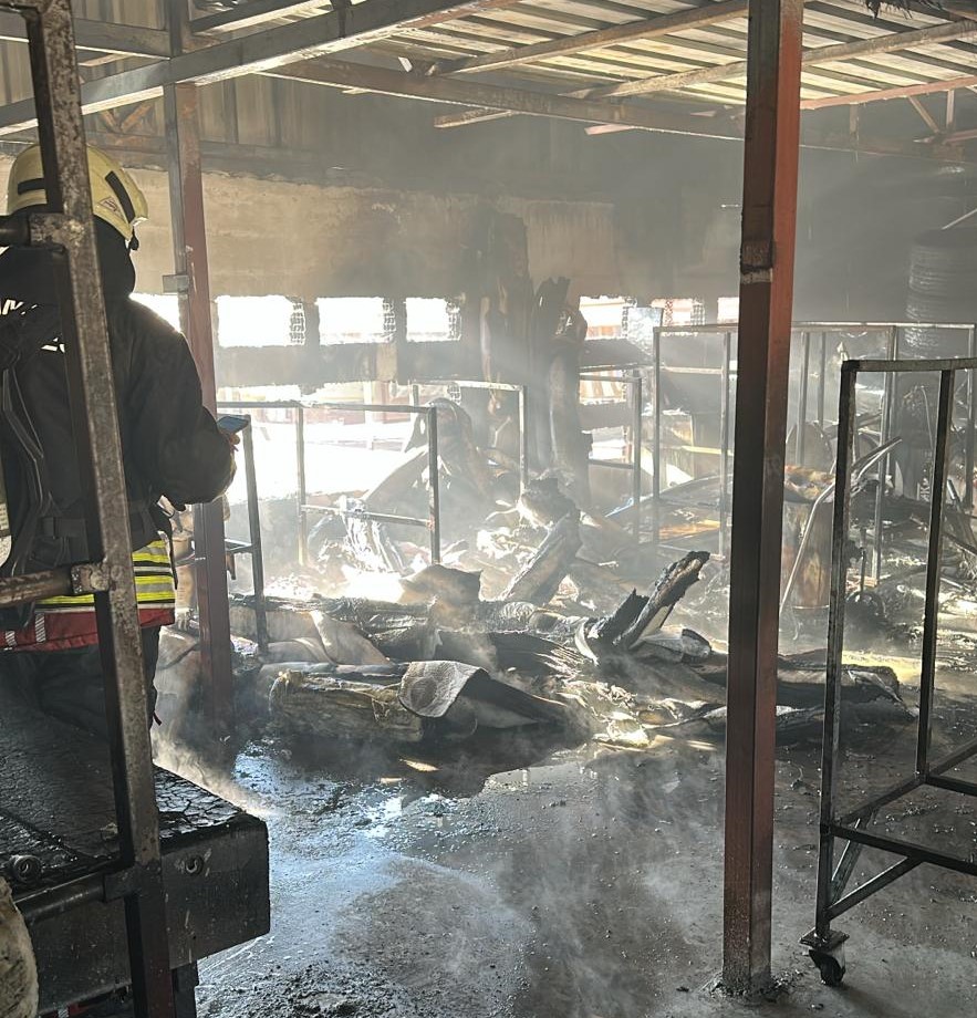 SAMSUN’un Tekkeköy ilçesinde bulunan bir halı fabrikasında sabah saatlerinde çıkan