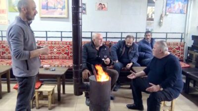 Ardahan’da hava sıcaklıklarının mevsim normallerinin altına düşmesiyle birlikte kış geri