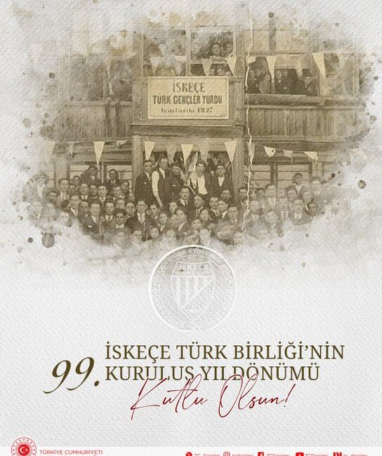 ANKARA / TEKHA Dışişleri Bakanlığı, Batı Trakya Türk Azınlığı’nın en