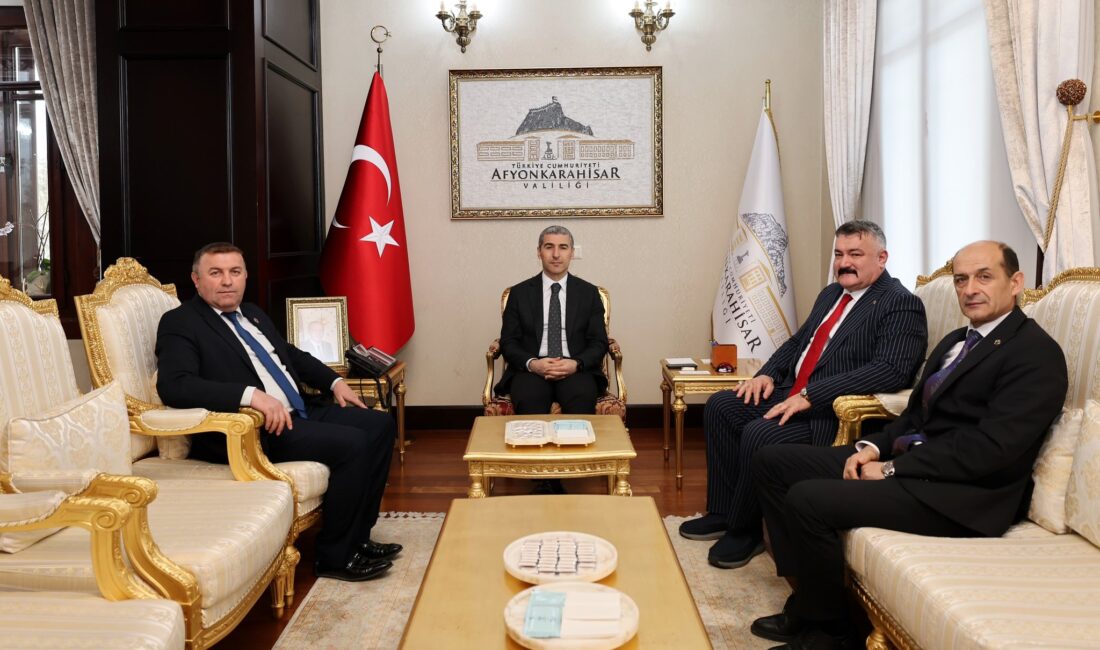 AFYONKARAHİSAR / TEKHA  Afyonkarahisar Valisi Dr. Naci Aktaş, “hayırlı olsun”