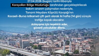 Kocaeli-Bursa İstikametinde Bakım Ve Onarım Çalışmaları Başladı Yalova Belediyesi, Tonami