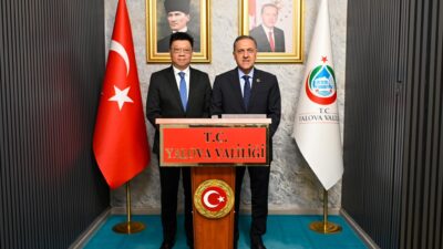 Çin Halk Cumhuriyeti İstanbul Başkonsolosu Wei Xiaodong, Yalova Valisi Dr.