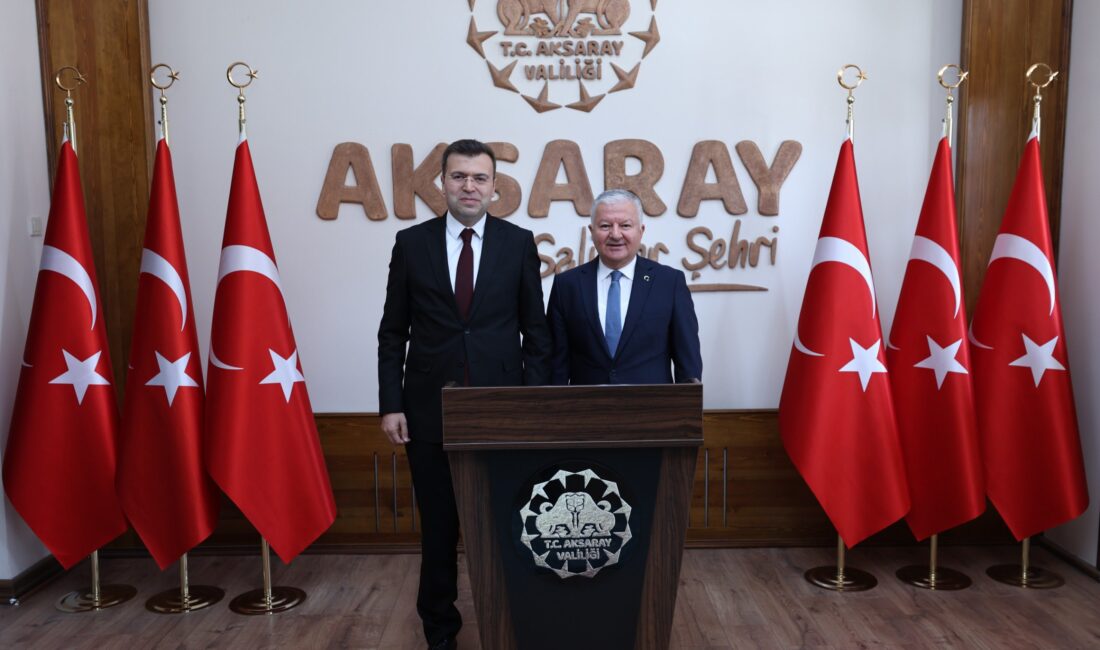 AKSARAY / TEKHA Niğde Valisi Nedim Akmeşe, Aksaray Valisi Murat